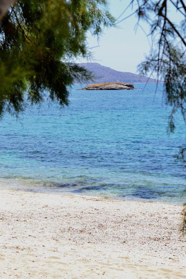 Beach House Set In A Beautiful Bay Kárystos Eksteriør bilde
